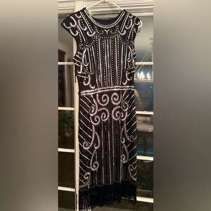 Black Lapper Dress